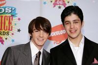 Drake Bell and Josh Peck at the Annual Kids Choice Awards.