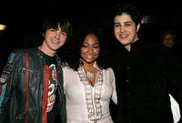 Drake Bell, Raven Simone and Josh Peck at the Annual Kids Choice Awards.