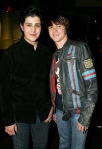 Josh Peck and Drake Bell at the Annual Kids Choice Awards.