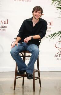 Drew Tyler Bell at the photocall of "The Bold And The Beautiful" during the 2007 Monte Carlo Television Festival.