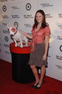 Emma Bell at the Tropfest at Tribeca presented by Target.