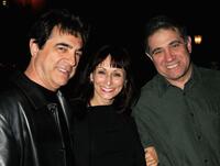 Joe Mantegna, Natalia Nogulich and Dan Lauria at the celebrity opening night of Broadway bound show "Jay Johnson: The Two and Only!"