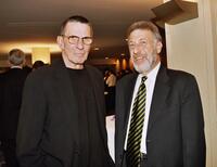 Leonard Nimoy and George Zimmer at the Hyatt Regency in San Francisco.
