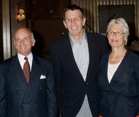 Dennis Tito, Leonard Nimoy and Susan at the Space Tourist Dennis Tito at Business Roundtable.