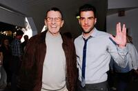 Leonard Nimoy and Zachary Quinto at the 19th Annual Hollywood Charity Horse Show.