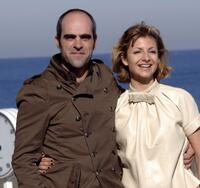 Luis Tosar and Najwa Nimri at the photocall of "Las Vidas de Celia" during the 54th San Sebastian Film Festival.