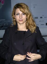 Najwa Nimri at the premiere of "Mataharis" during the BFI 51st London Film Festival.