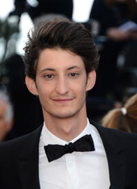 Pierre Niney at the premiere of "Blood Ties" during the 66th Annual Cannes Film Festival.