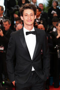 Pierre Niney at the premiere of "Inside Llewyn Davis" during the 66th Annual Cannes Film Festival.