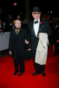 Philippe Noiret and his wife at the Cesars film awards.