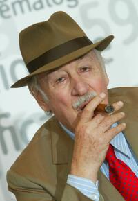 Philippe Noiret at the 59th Venice Film Festival.