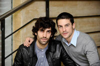 Tamar Novas and Alejo Sauras at the "Acusados" second season presentation in Madrid