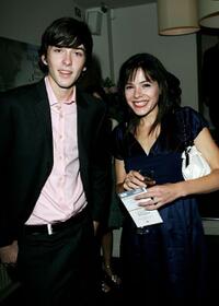 Matthew Beard and Elaine Cassidy at the private screening of "When Did You Last See Your Father?"