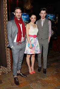 Joshua Sasse, Leah Gibson and Matthew Beard at the New York premiere of "Rogue" Series.