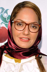 Mahnaz Afshar at the 6th Annual Farhang Foundation's Short Film Festival award ceremony and reception in Los Angeles.