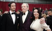 Peter O'Toole, son Lorcan O'Toole and daughter Kate O'Toole at the 79th Academy Awards.