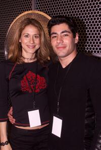 Jessica Lundy and Danny Nucci at the Grammy Week 2001.