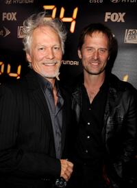 James Morrison and Jeffrey Nordling at the Fox's "24" Series Finale party.