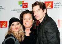 Rosie O'Donnell, Orfeh and Andy Karl at the 10th anniversary celebration of Rosie's For All Kids Foundation.
