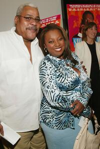 Bill Nunn and Star Jones at the New York premiere of "She Hate Me."