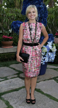Kristen Bell at the YSL pool party in Beverly Hills.