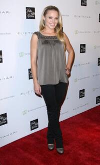 Kristen Bell at the launch of the new Elie Tahari boutique within Saks Fifth Avenue Beverly Hills in Beverly Hills.
