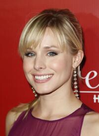 Kristen Bell at the Frederick's Of Hollywood Spring 2008 Collection debut in Los Angeles.