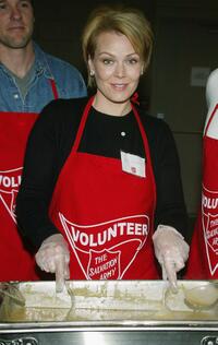 Gail O'Grady at the Salvation Army/Disneyland Thanksgiving Eve Dinner.