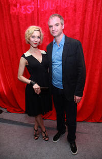 Katie O'Grady and director James Westby at the Filmmaker & Press Cocktail party during the 2011 Tribeca Film Festival.
