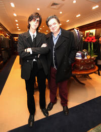 Ric Ocasek and Oliver Platt at the Brooks Brothers Hosts Seventh Annual Holiday Celebration To Benefit St Jude Children's Research Hospital.