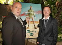 Dean Norris and Aaron Paul at the AFI Awards 2008.
