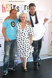 Uwe Ochsenknecht, Maite Kelly and Tetje Mierendorf at the press conference for the musical "Hairspray."