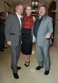 Uwe Ochsenknecht, Ulla Kock am Brink and Armin Rohde at the BMW Adlon Golf Cup 2010 party in Germany.