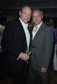 Michael Mendl and Uwe Ochsenknecht at the BMW Adlon Golf Cup 2010 party in Germany.