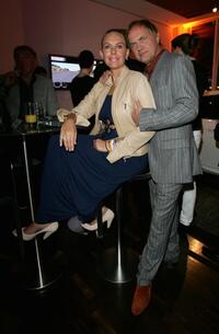 Natascha Ochsenknecht and Uwe Ochsenknecht at the BMW X6 car presentation.