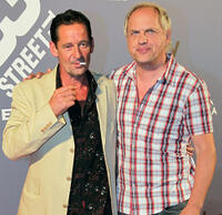 Max Tidof and Uwe Ochsenknecht at the "Shocking Shorts Award 2011" in Germany.