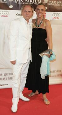 Uwe Ochsenknecht and Natascha Ochsenknecht at the world premiere of "Das Parfum."