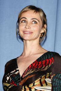 Emmanuelle Beart at the premiere of "Le Heros de la Famille".