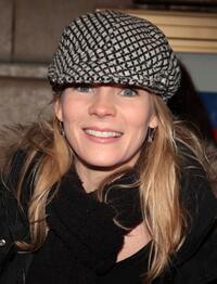 Kelli O'Hara at the Broadway opening night of "November."