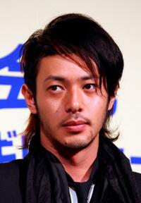 Jo Odagiri at the press conference of "Tanuki Goten."