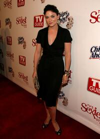 Jodi Lyn O'Keefe at the TV Guides Sexiest Stars Party.