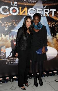 Leila Bekhti and Aissa Maiga at the premiere of "Le Concert."