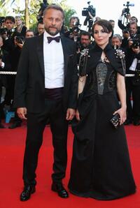 Michael Nyqvist and Noomi Rapace at the premiere of "A Prophet" during the 62nd International Cannes Film Festival.