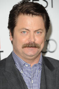 Nick Offerman at the "Somebody Up There Likes Me" premiere during the 2012 AFI Fest in Hollywood.