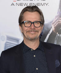 Gary Oldman at the California premiere of "Robocop."