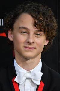 Wyatt Oleff at the premiere of "It" in Hollywood.