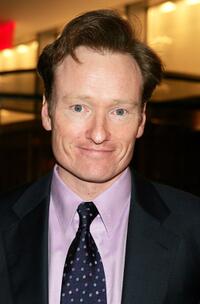 Conan O Brien at the gala to honor leaders in tourism sponsored by NYC and Company.