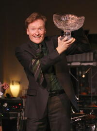 Conan O'Brien at the 2008 Young Leaders Irish Spirit Awards.
