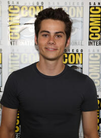 Dylan O'Brien at the MTV's "Teen Wolf" press room during the Comic-Con International 2012 in California.