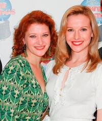 Kerry O'Malley and Meredith Patterson at the photocall of "White Christmas."